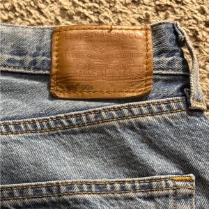 Levi's Light Blue Jeans with Brown Patch